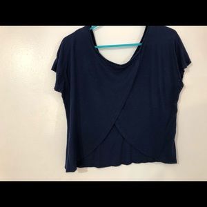 Navy blue shirt